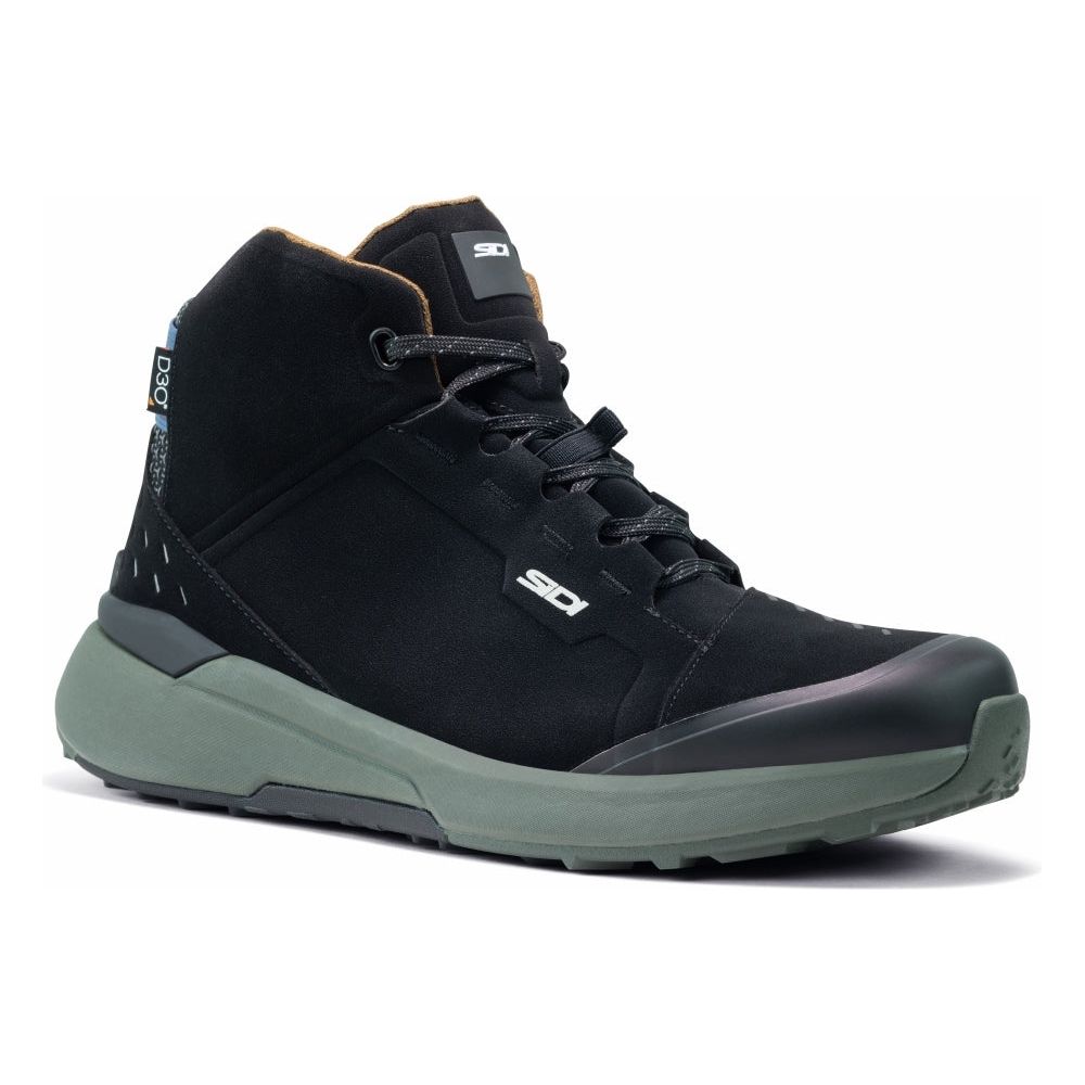 Sidi Nucleus Suede Waterproof CE Short Boots Black / Ivy