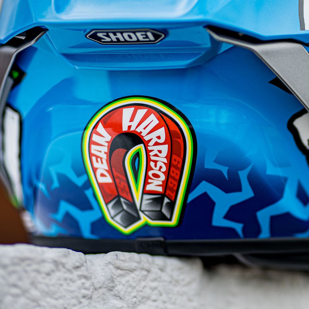 Shoei X-SPR Pro Harrison TC2 Full Face Helmet Blue