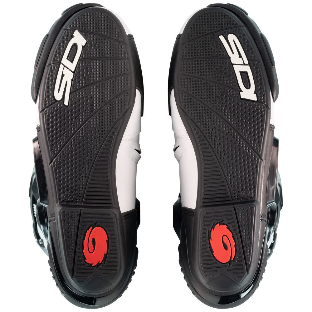 Sidi ST CE Boots Black / White - FREE UK Shipping, FREE 365 Day Returns | Moto Central