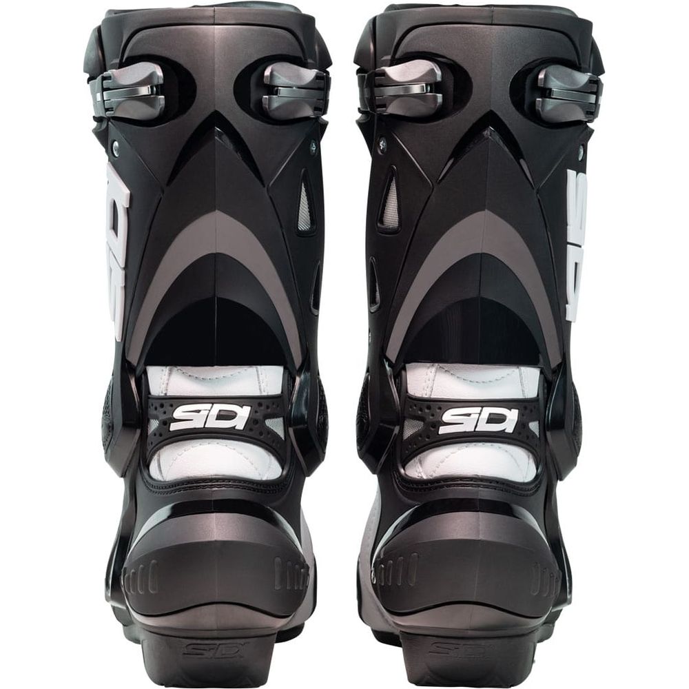 Sidi ST CE Boots Black / White - FREE UK Shipping, FREE 365 Day Returns | Moto Central