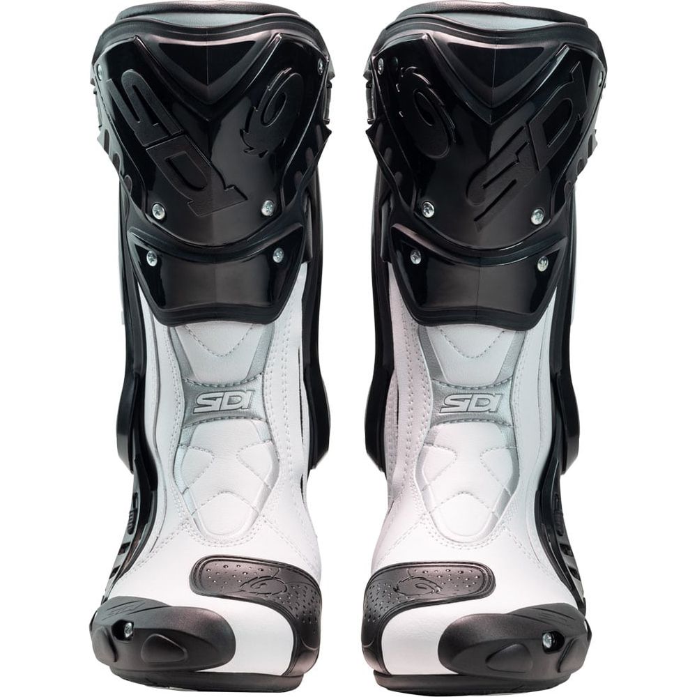 Sidi ST CE Boots Black / White - FREE UK Shipping, FREE 365 Day Returns | Moto Central