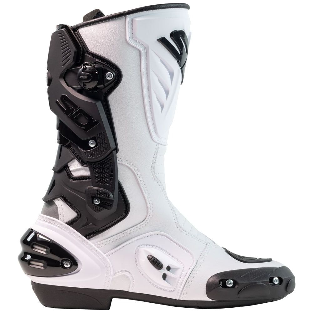 Sidi Vertigo 2 CE Boots White / Black - FREE UK Shipping, FREE 365 Day Returns | Moto Central