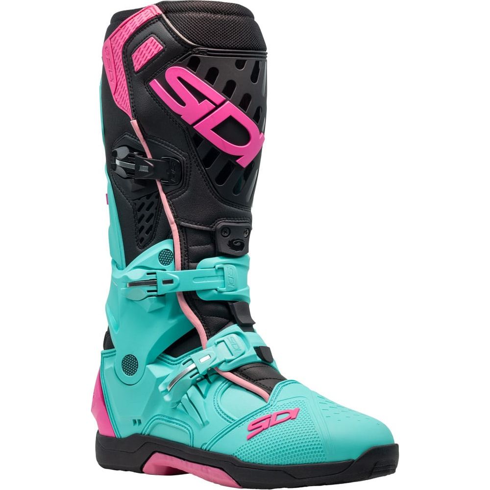 Sidi Crossair CE Boots Mint / Black / Pink