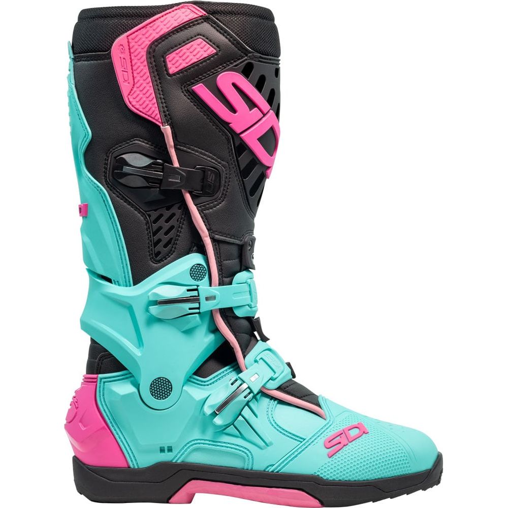 Sidi Crossair CE Boots Mint / Black / Pink