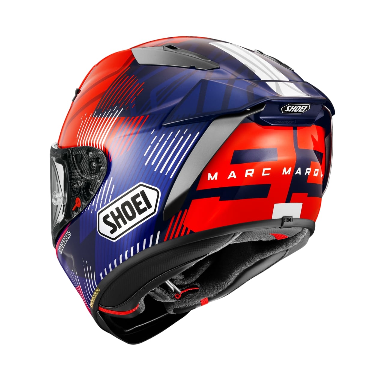 Shoei X-SPR Pro Marquez 8 TC1 Red FREE 1 YEAR Returns, FREE UK Delivery | ThrottleChimp