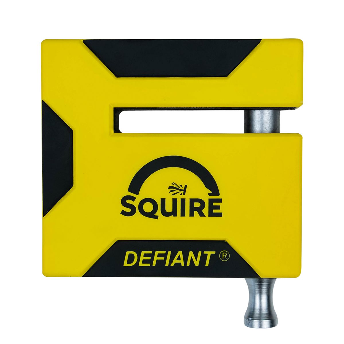 Squire Defiant Disc Lock Keyed Alike Black - FREE UK Shipping, FREE 365 Day Returns | Moto Central