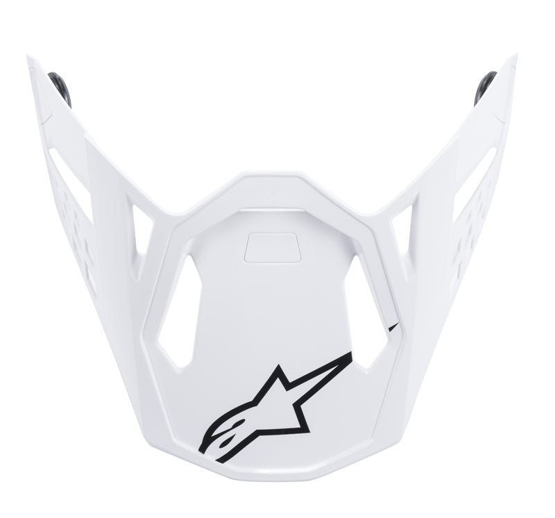 Alpinestars Visor S-M10 / S-M8 Solid Glossy White