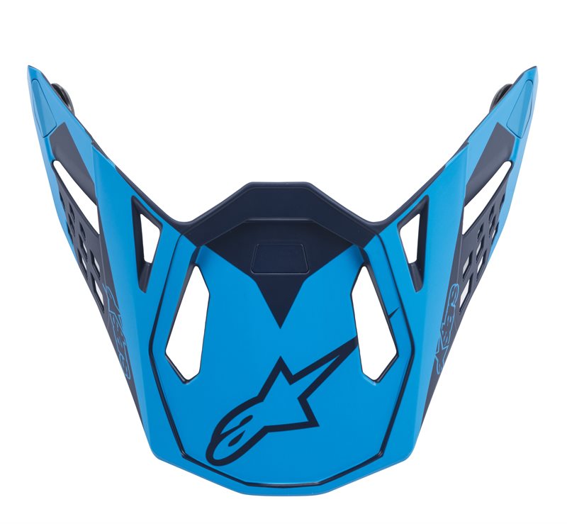 Alpinestars Visor S-M10 Meta Matt Blue