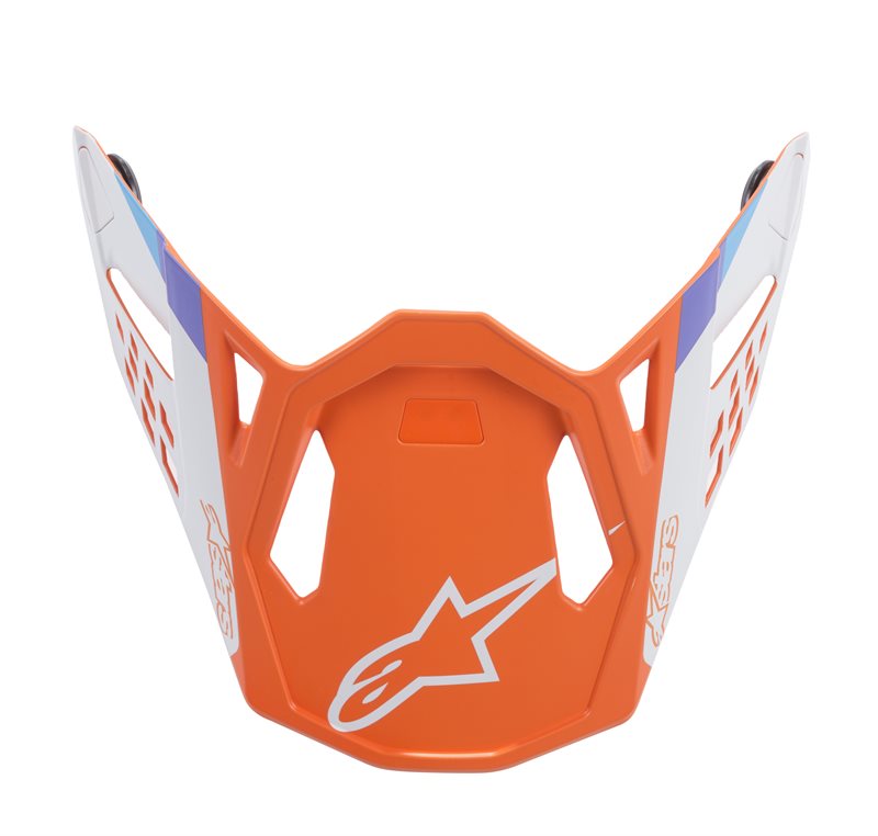 Alpinestars Visor S-M8 Contact Matt Orange