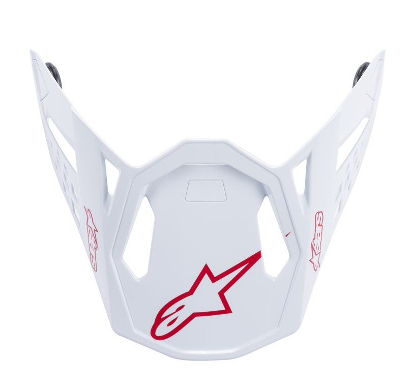 Alpinestars Visor S-M10 Dyno Glossy White