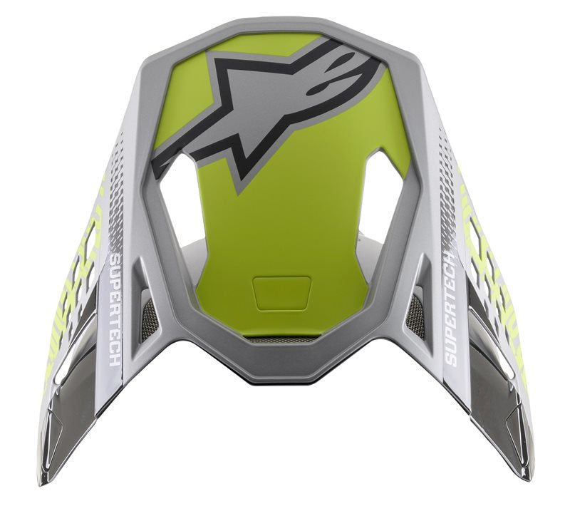 Alpinestars Visor S-M8 Triple Silver / Black / Fluo Yellow MG