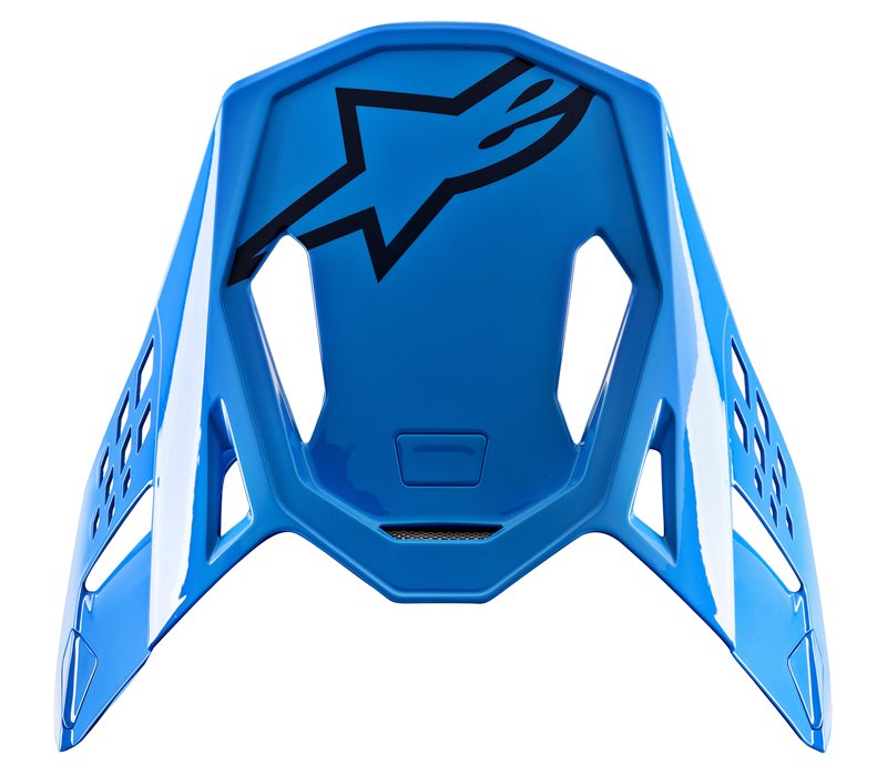 Alpinestars Visor S-M8 Radium Aqua Glossy