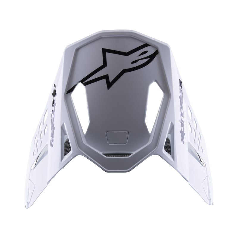 Alpinestars Visor S-M8 Radium 2 Black / Glossy White