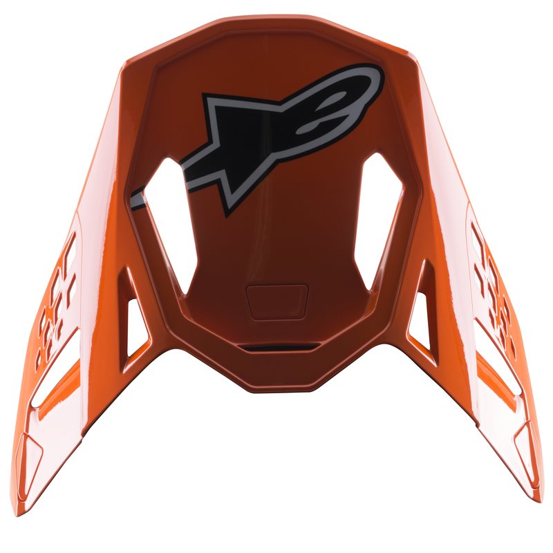 Alpinestars Visor S-M8 Factory Dark Blue / Orange / Fluo Yellow