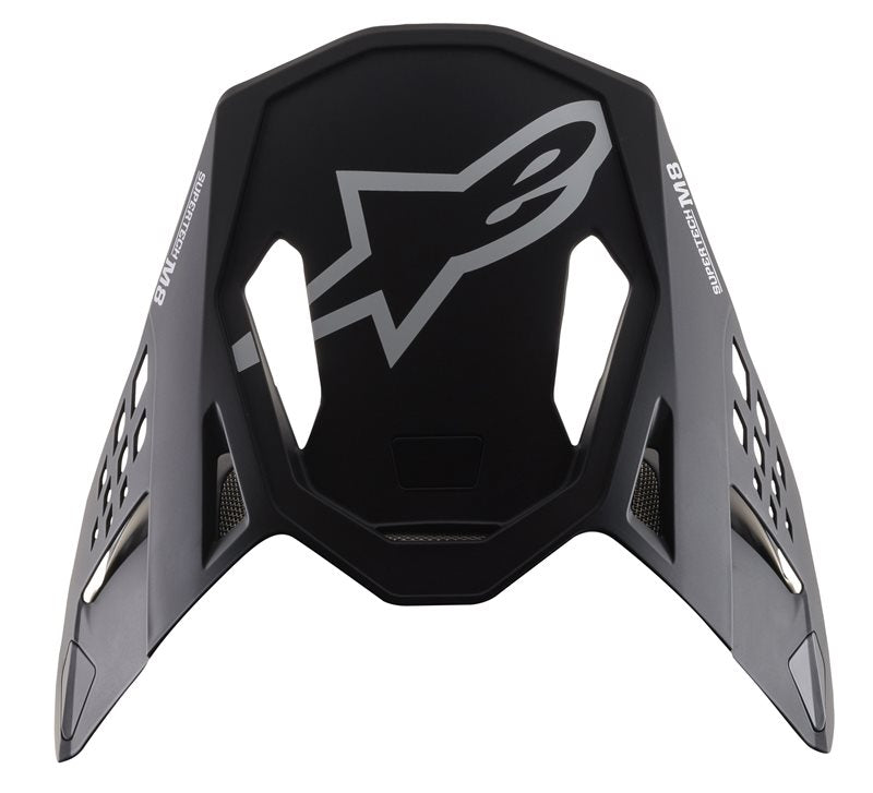 Alpinestars Visor S-M8 Echo Black / Matt White