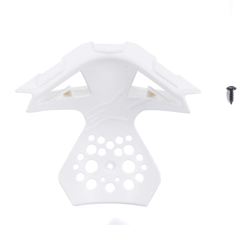 Alpinestars Chin Vent Frame For S-M10 / S-M8 Glossy White