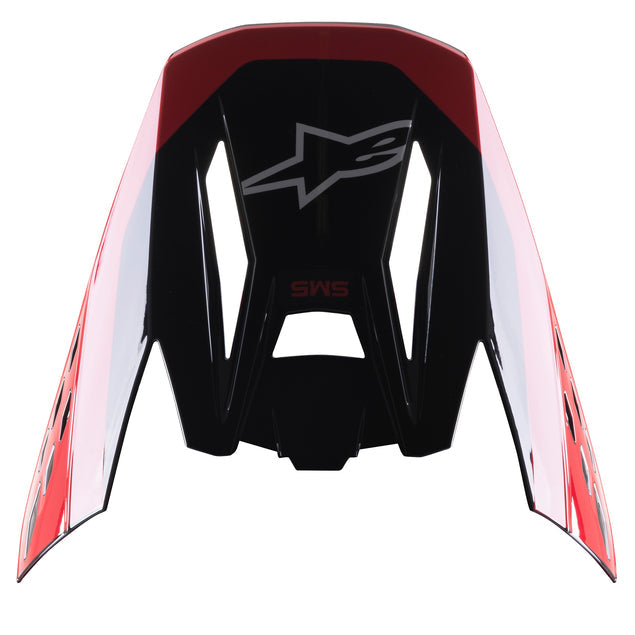 Alpinestars Visor S-M5 Beam Black / Glossy Red