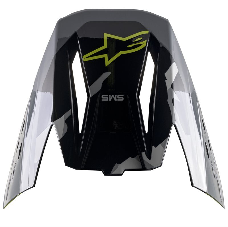 Alpinestars Visor S-M5 Rover Anthracite / Fluo Yellow / Grey Camo