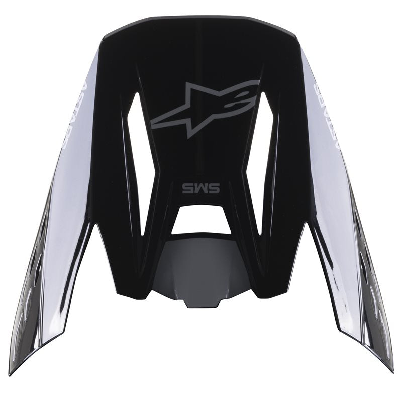 Alpinestars Visor S-M5 Speed Dark Blue / Glossy White