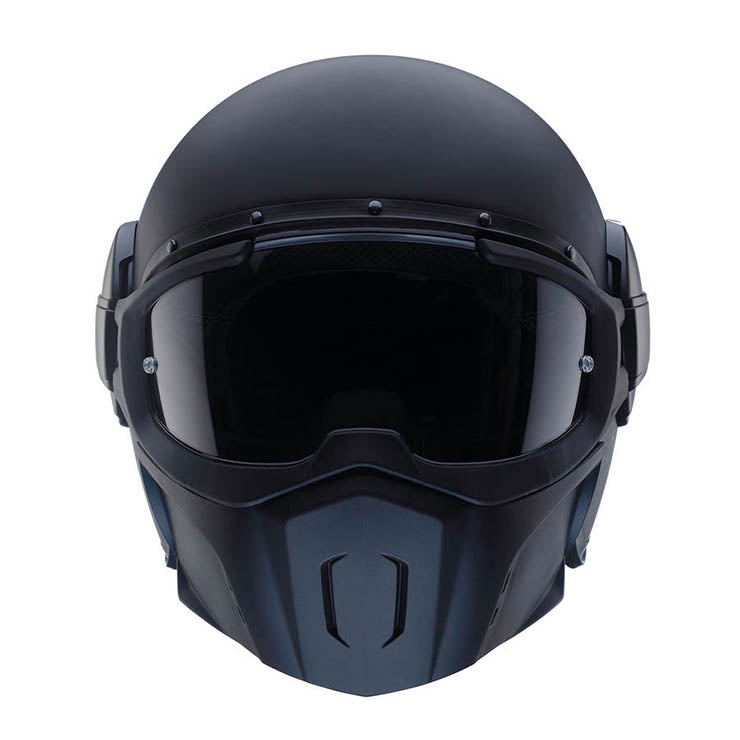 Caberg Jet Ghost X Plain Open Face Helmet Matt Black