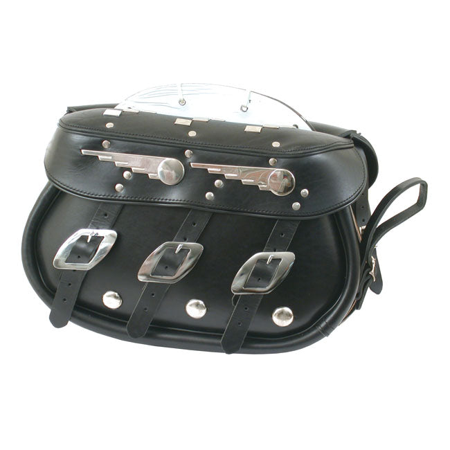 Samwel Speedking Saddlebags Black - FREE UK Shipping, FREE 365 Day Returns | Moto Central