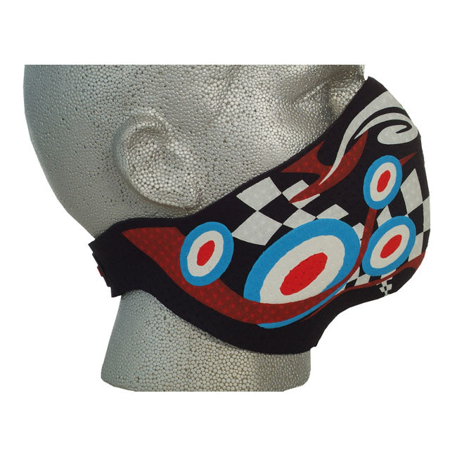 Bandero Biker Face Mask Pyschedelic