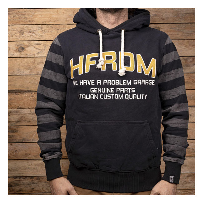 Holy Freedom We Have A Problem Sweatshirt Black / Antracite  - FREE UK Delivery - Moto Central