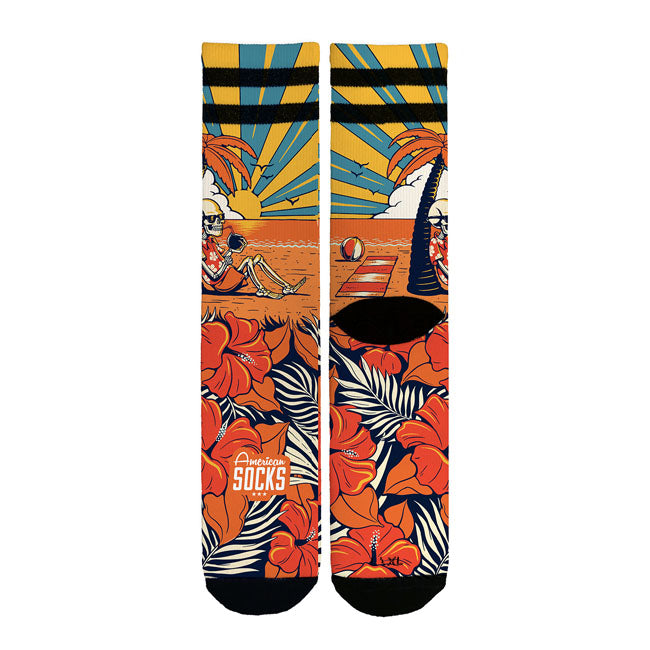 American Socks Summer Paradise Signature Socks  - FREE UK Delivery - Moto Central