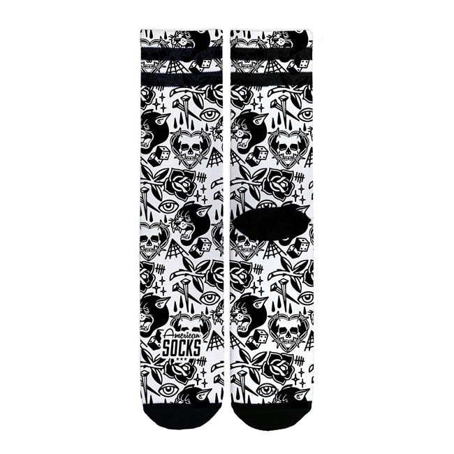 American Socks Tooth N' Nail Signature Socks  - FREE UK Delivery - Moto Central