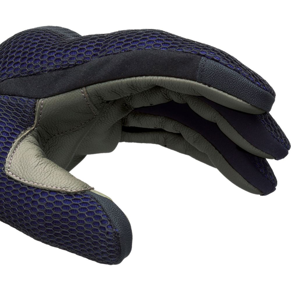 Tucano Urbano Eden Mesh Gloves Black / Blue - FREE UK Shipping, FREE 365 Day Returns | Moto Central