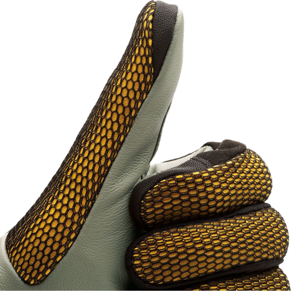 Tucano Urbano Eden Mesh Gloves Black / Toucan Yellow - FREE UK Shipping, FREE 365 Day Returns | Moto Central