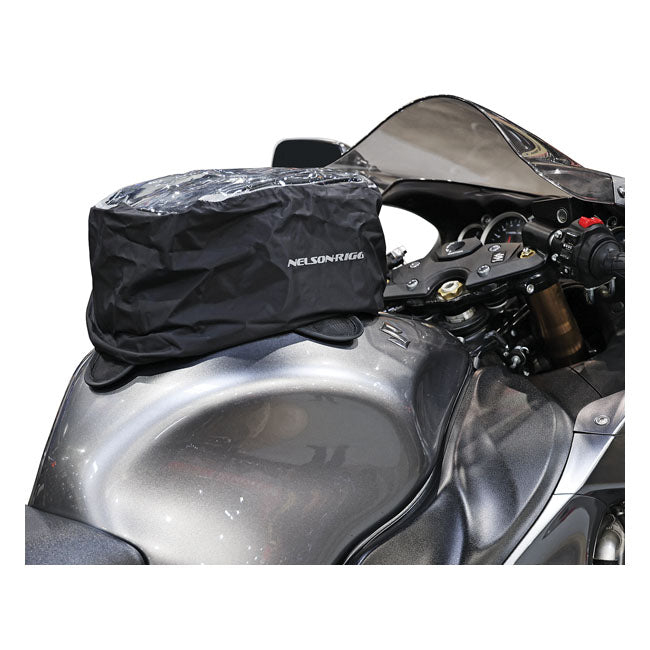 Nelson Rigg Commuter Lite Magnetic / Strap Tank Bag - FREE UK Shipping, FREE 365 Day Returns | Moto Central