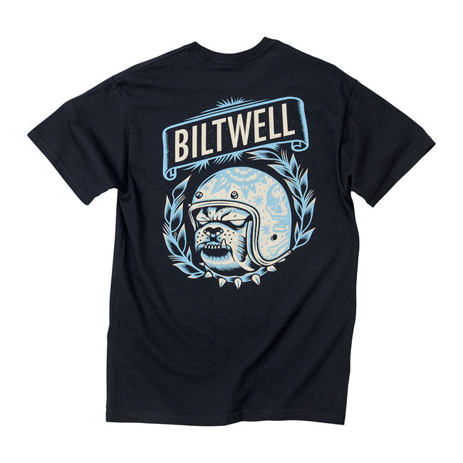 Biltwell Bully T-Shirt Black  - FREE UK Delivery - Moto Central