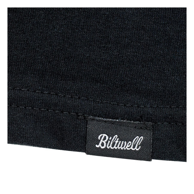 Biltwell Bully T-Shirt Black  - FREE UK Delivery - Moto Central