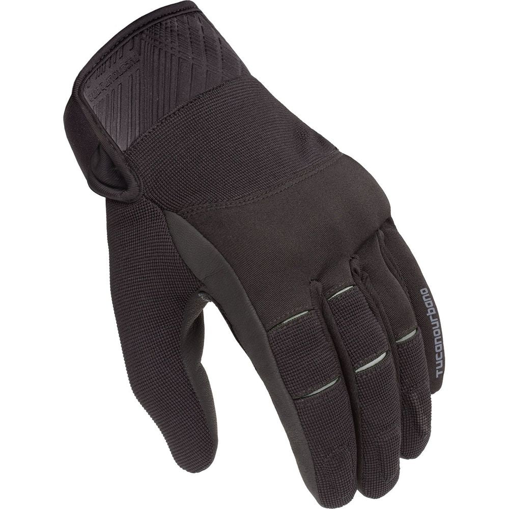 Tucano Urbano Crab Gloves Black - FREE UK Shipping, FREE 365 Day Returns | Moto Central