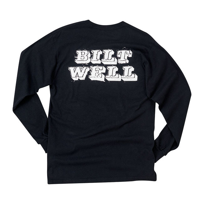 Biltwell Smudge Long Sleeves T-Shirt Black