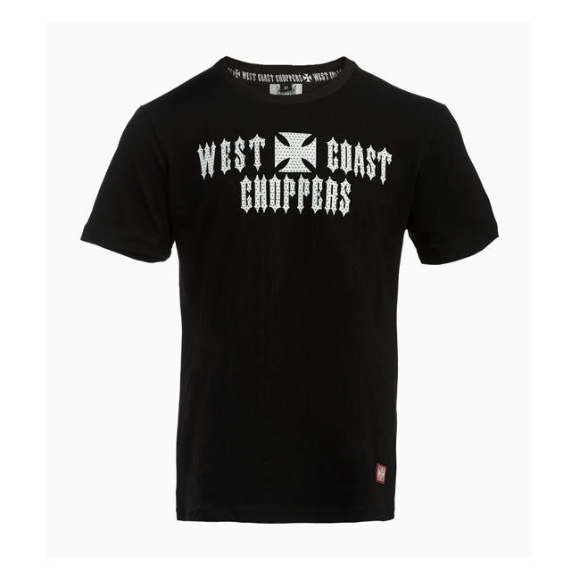 West Coast Choppers Script T-Shirt Black