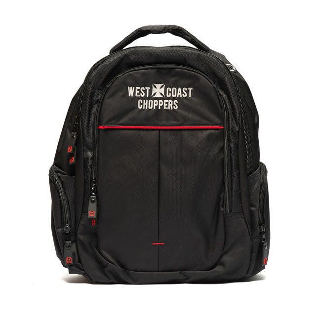 West Coast Choppers Travel Backpack Black