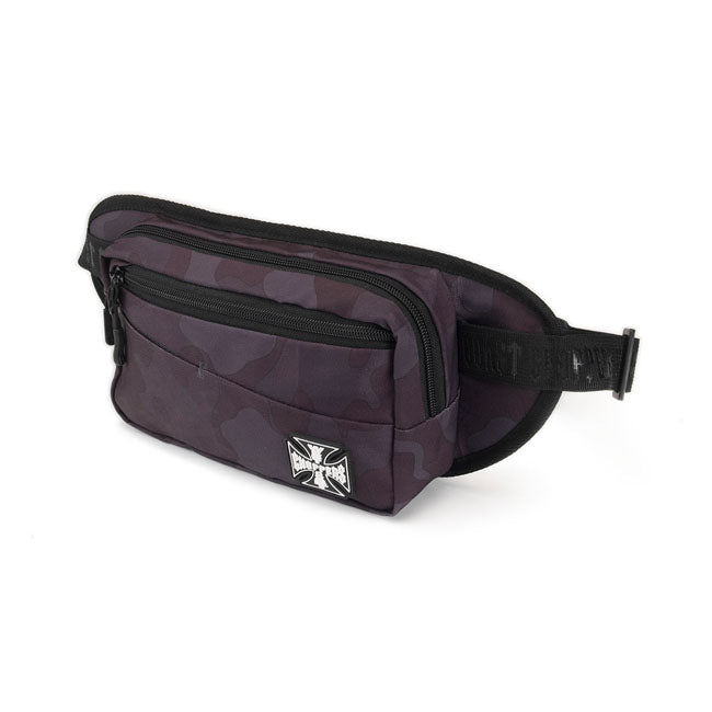 West Coast Choppers Waistbag II Grey Camo - FREE UK Shipping, FREE 365 Day Returns | Moto Central