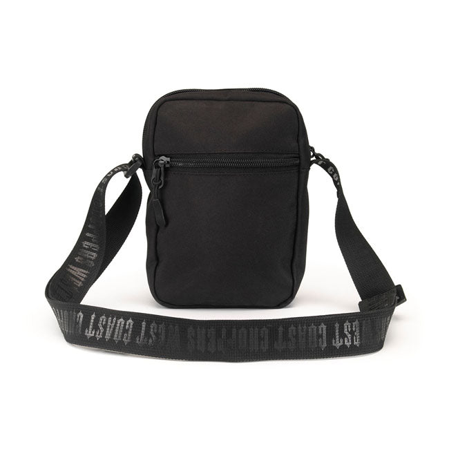 West Coast Choppers Shoulder Bag Black - FREE UK Shipping, FREE 365 Day Returns | Moto Central