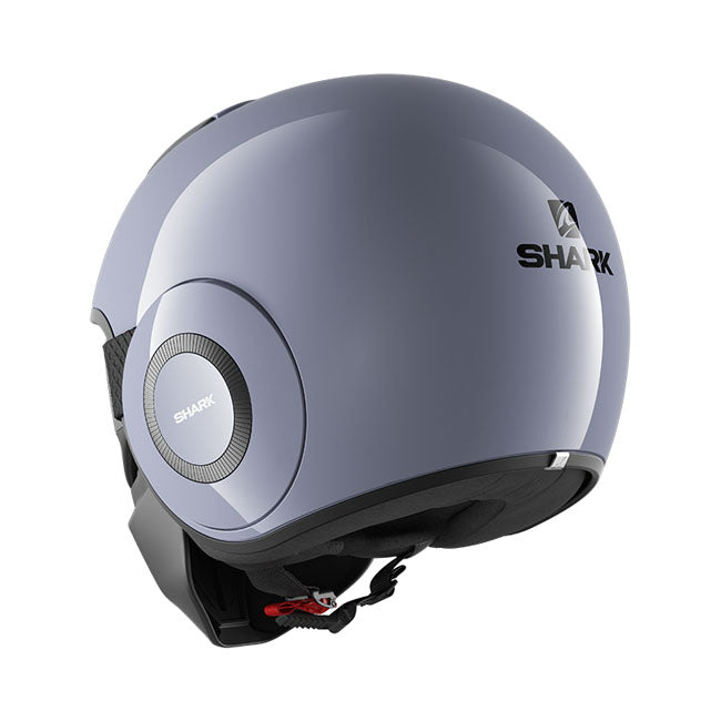 Shark Street Drak Helmet Gloss Graphite Grey - FREE UK Shipping, FREE 365 Day Returns | Moto Central