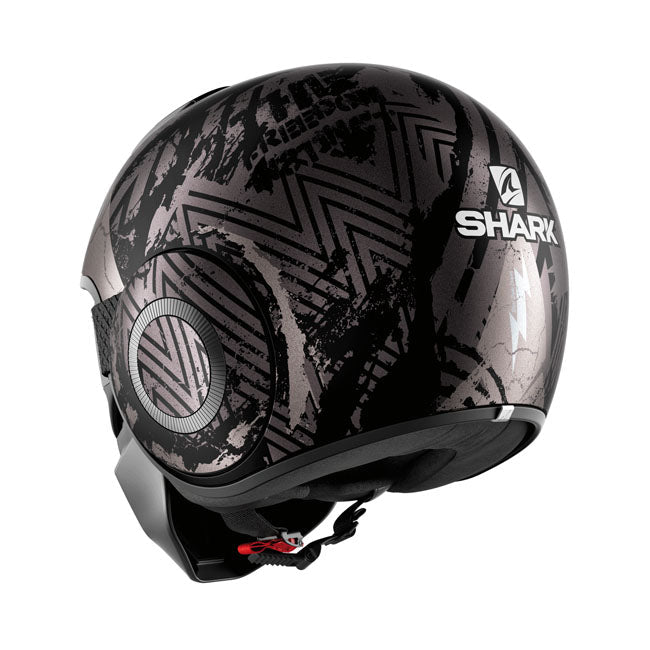 Shark Street Drak Crower Helmet Matt Black / Silver