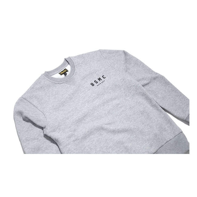 Bike Shed ESTD Sweatshirt Grey - FREE UK Shipping, FREE 365 Day Returns | Moto Central