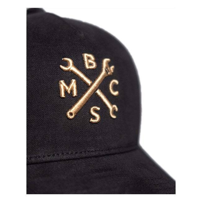 Bike Shed Spanners Trucker Cap Black - FREE UK Shipping, FREE 365 Day Returns | Moto Central