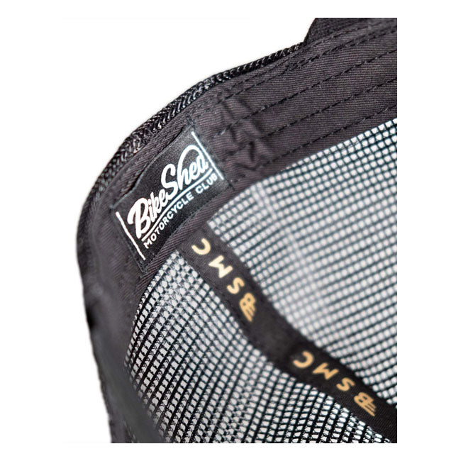 Bike Shed Spanners Trucker Cap Black - FREE UK Shipping, FREE 365 Day Returns | Moto Central