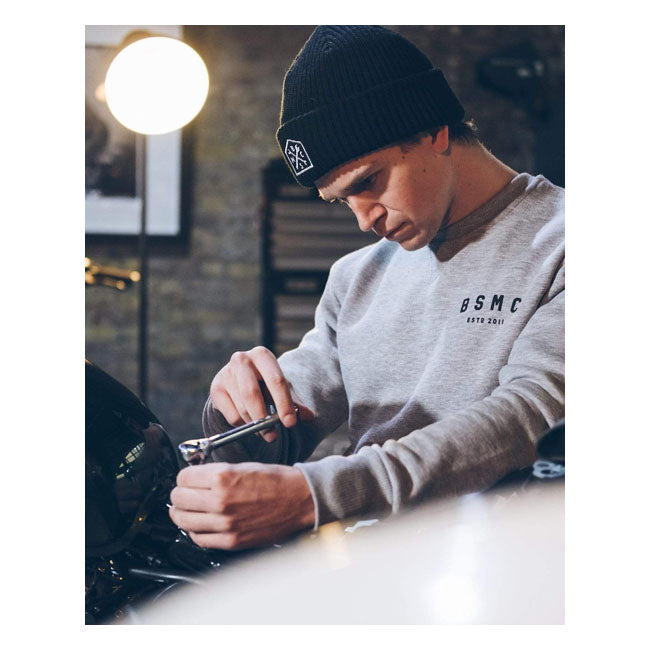 Bike Shed Crest Beanie Black - FREE UK Shipping, FREE 365 Day Returns | Moto Central