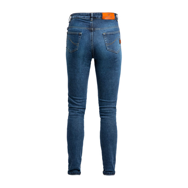 John Doe Luna High Mono Ladies Jeans Indigo - FREE UK Shipping, FREE 365 Day Returns | Moto Central