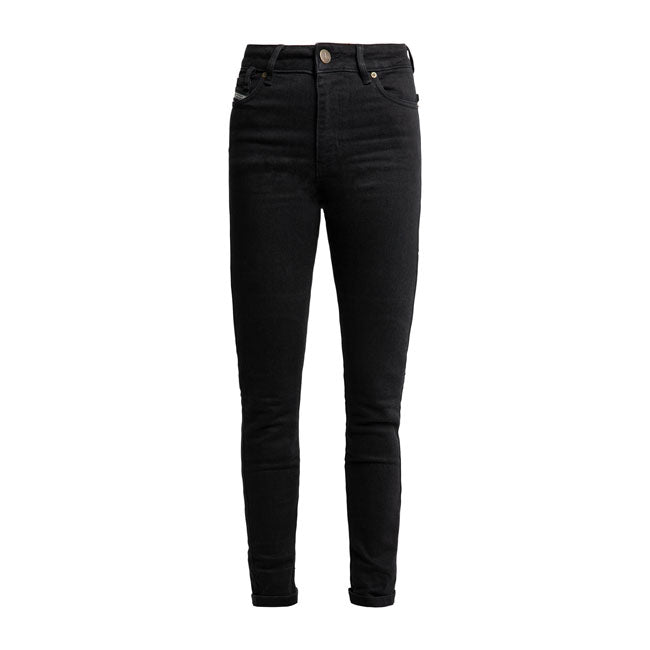 John Doe Luna High Mono Ladies Jeans Used Black