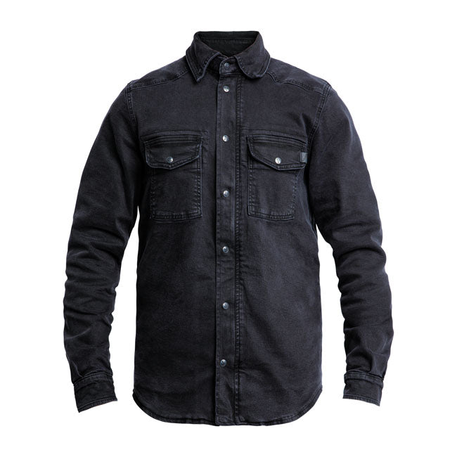 John Doe XTM Motorshirt Denim Black - FREE UK Shipping, FREE 365 Day Returns | Moto Central