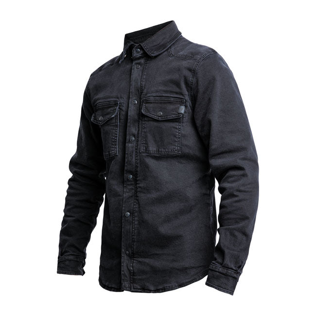 John Doe XTM Motorshirt Denim Black